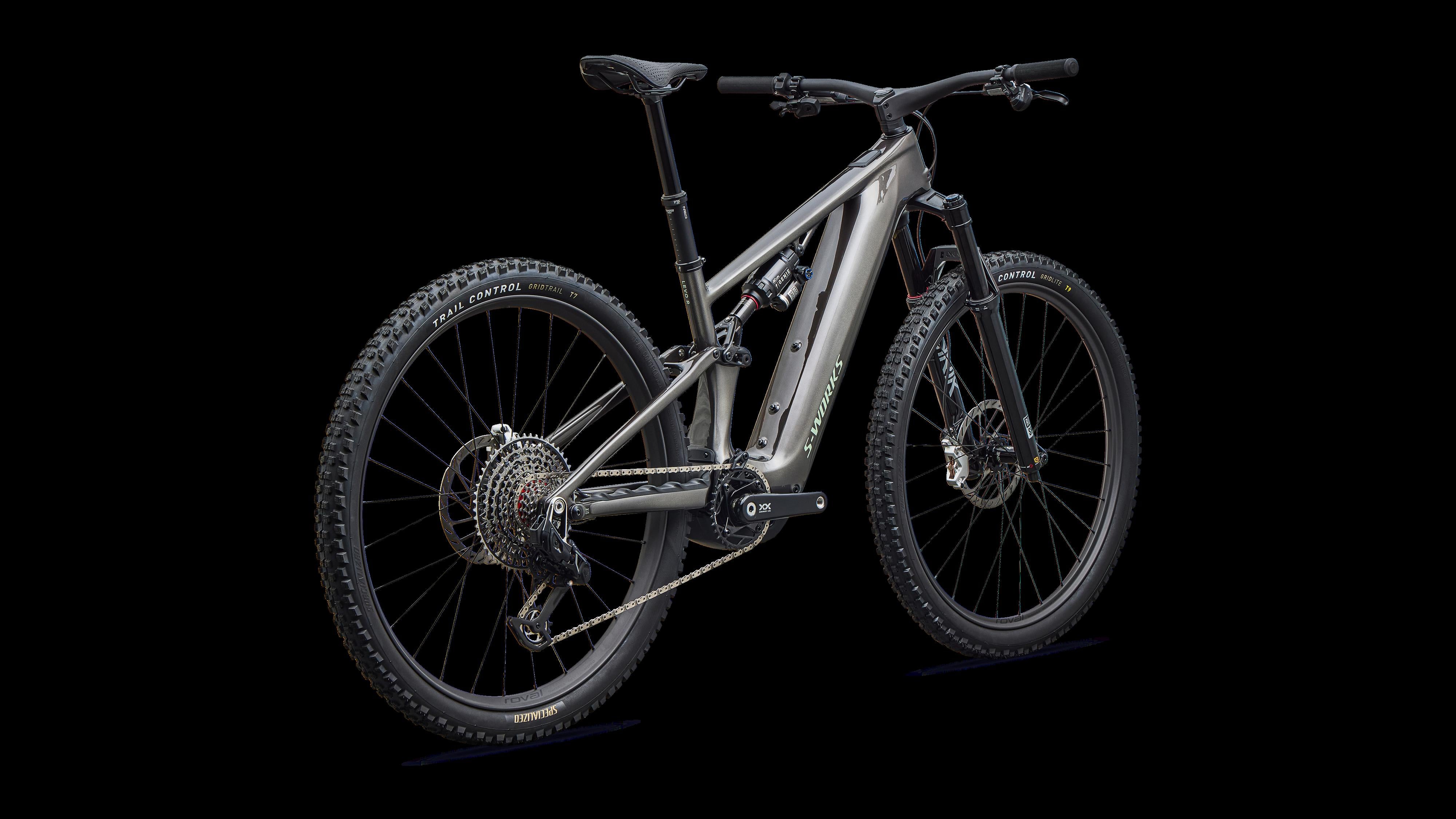 S-Works Turbo Levo R MY2027 - Gloss Warm Smoke / Pistachio