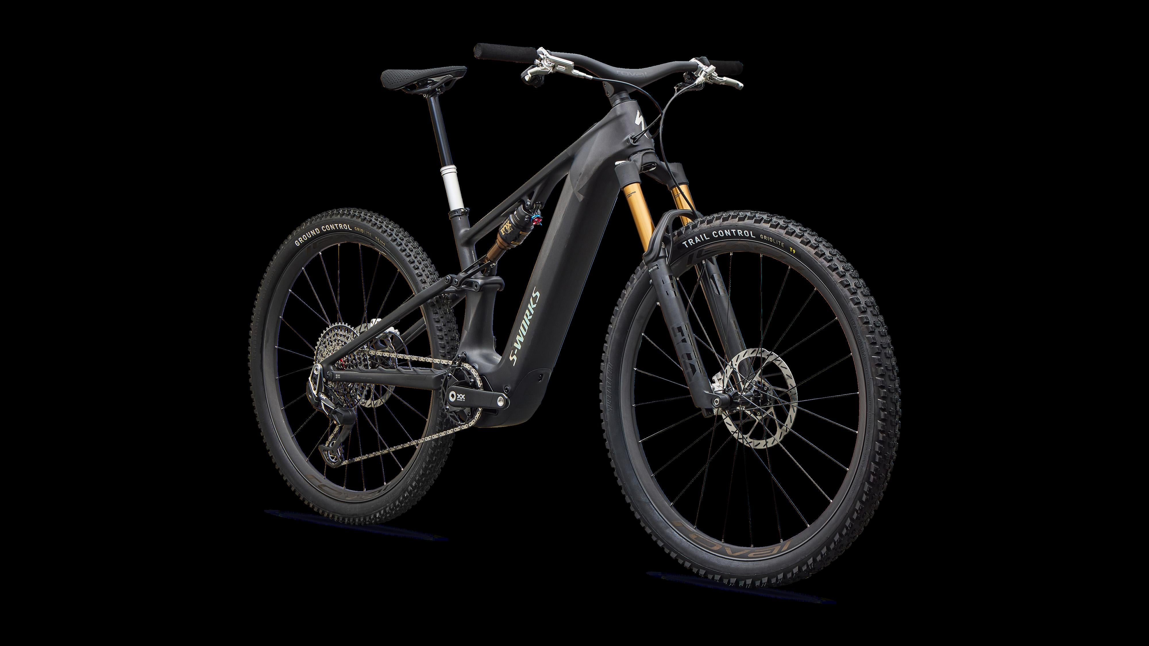 S-Works Turbo Levo R Ultralight - Satin Carbon / Silver Foil