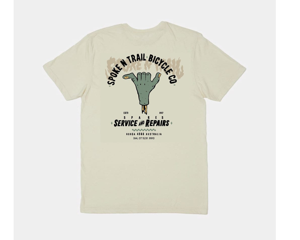Spoke N Trail | T-Shirt | Zombie Shaka image 0