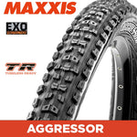Maxxis Aggressor Tyre - 27.5X2.30 - EXO / TR - Foldable 60 TPI E25 at Spoke N Trail