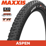 Maxxis Aspen Tyre - 32X2.40 - MaxxSpeed / EXO / TR - Foldable 120 TPI E25 at Spoke N Trail