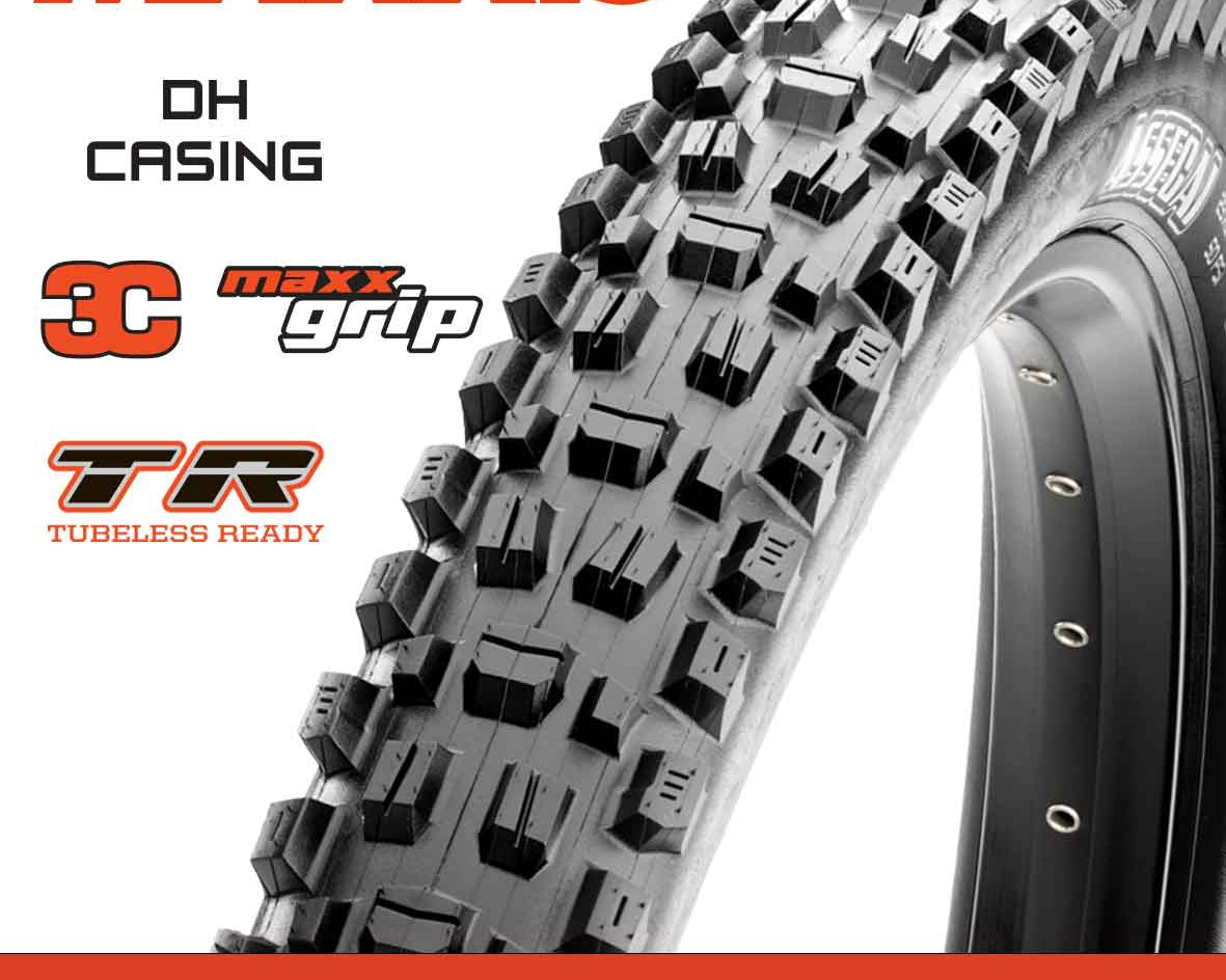 Maxxis Assegai Tyre - 29X2.50 - 3C MaxxGrip / DH / TR - Foldable 60X2 TPI E25 at Spoke N Trail
