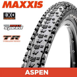 Maxxis Aspen Tyre - 29X2.25 - MaxxSpeed / EXO / TR - Foldable 120 TPI E25 at Spoke N Trail