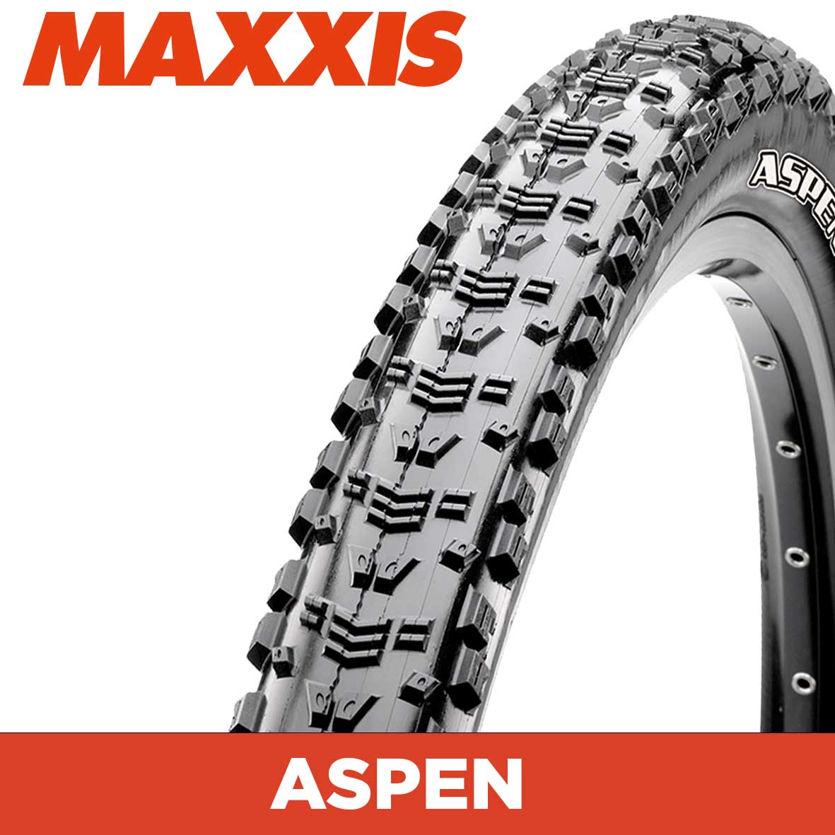 Maxxis Aspen Tyre - 29X2.10 - Foldable 60 TPI E25 at Spoke N Trail