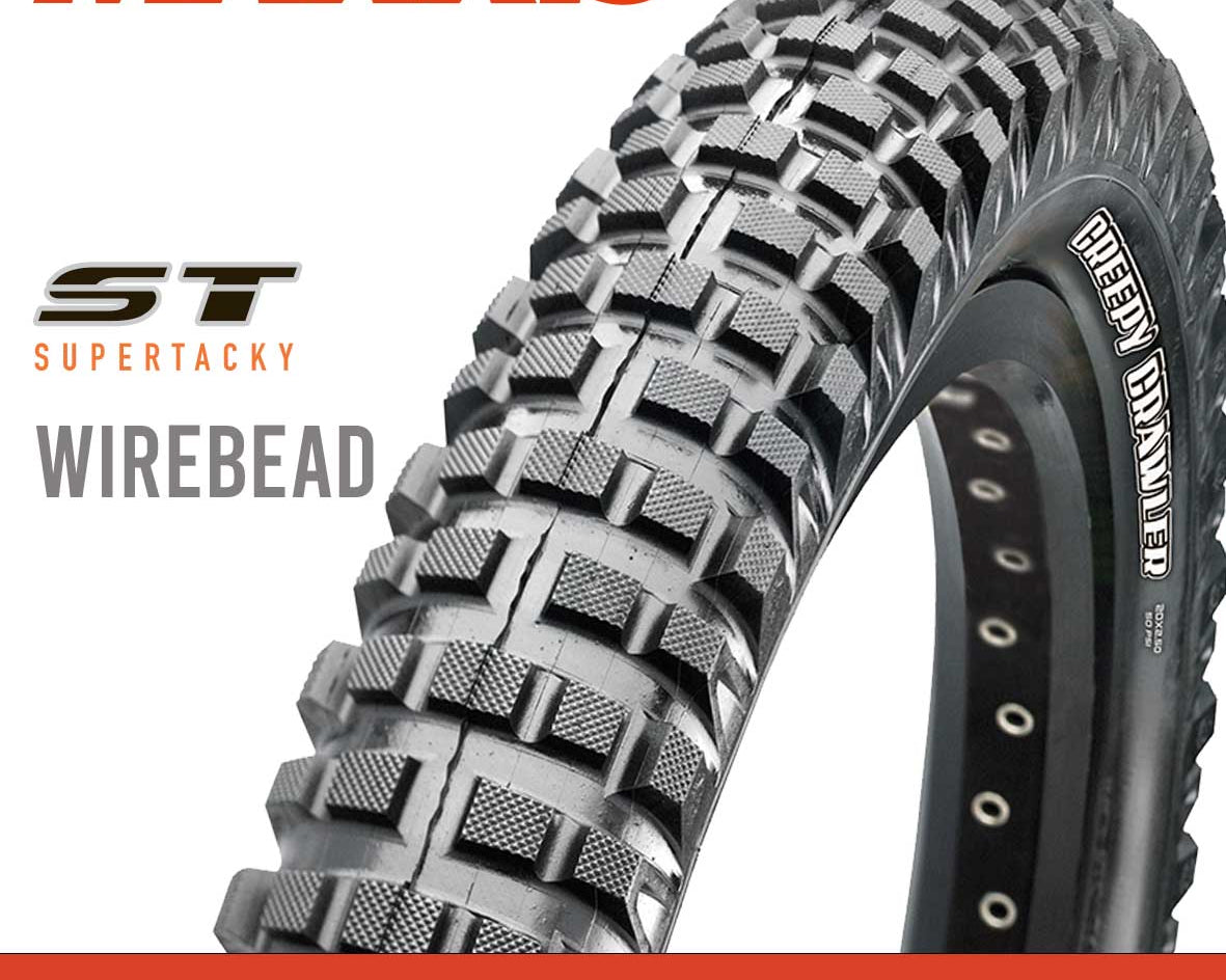 Maxxis Creepy Crawler F Tyre - 20X2.00 - ST - Wire 60 TPI at Spoke N Trail