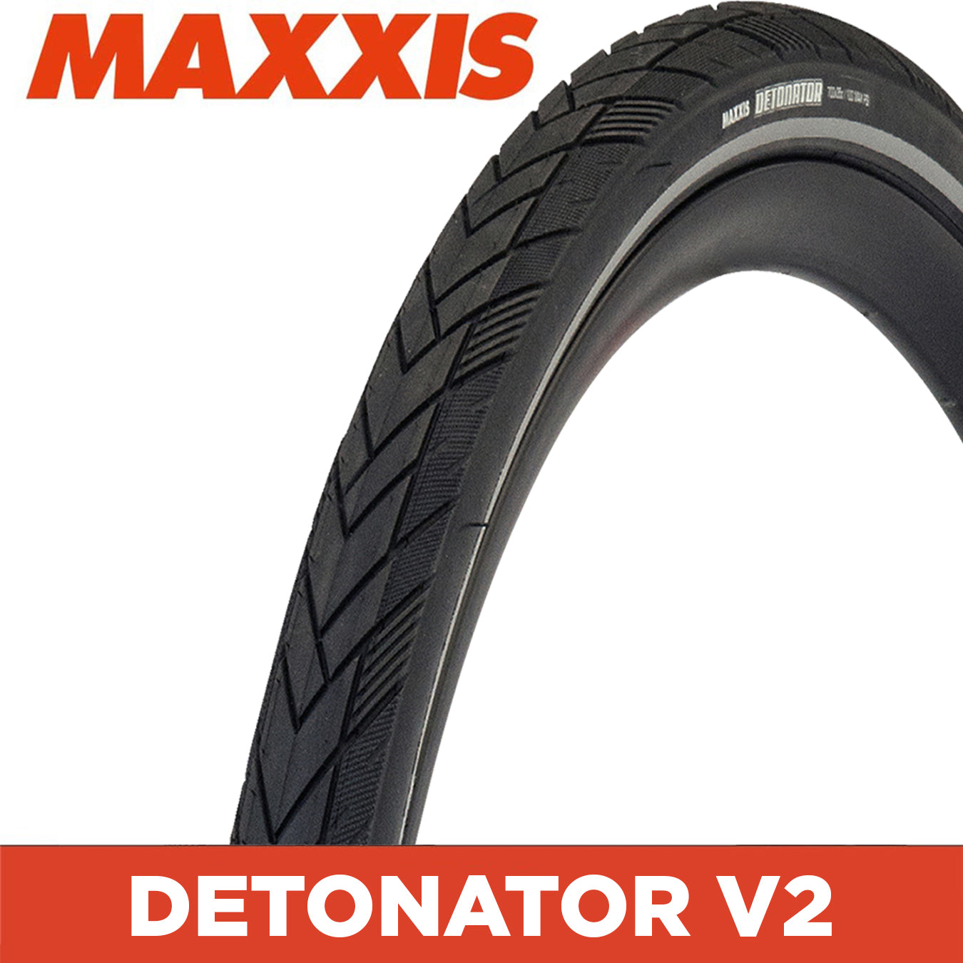 Maxxis Detonator(2024) Tyre - 700X35C - REF - Wire 60 TPI at Spoke N Trail