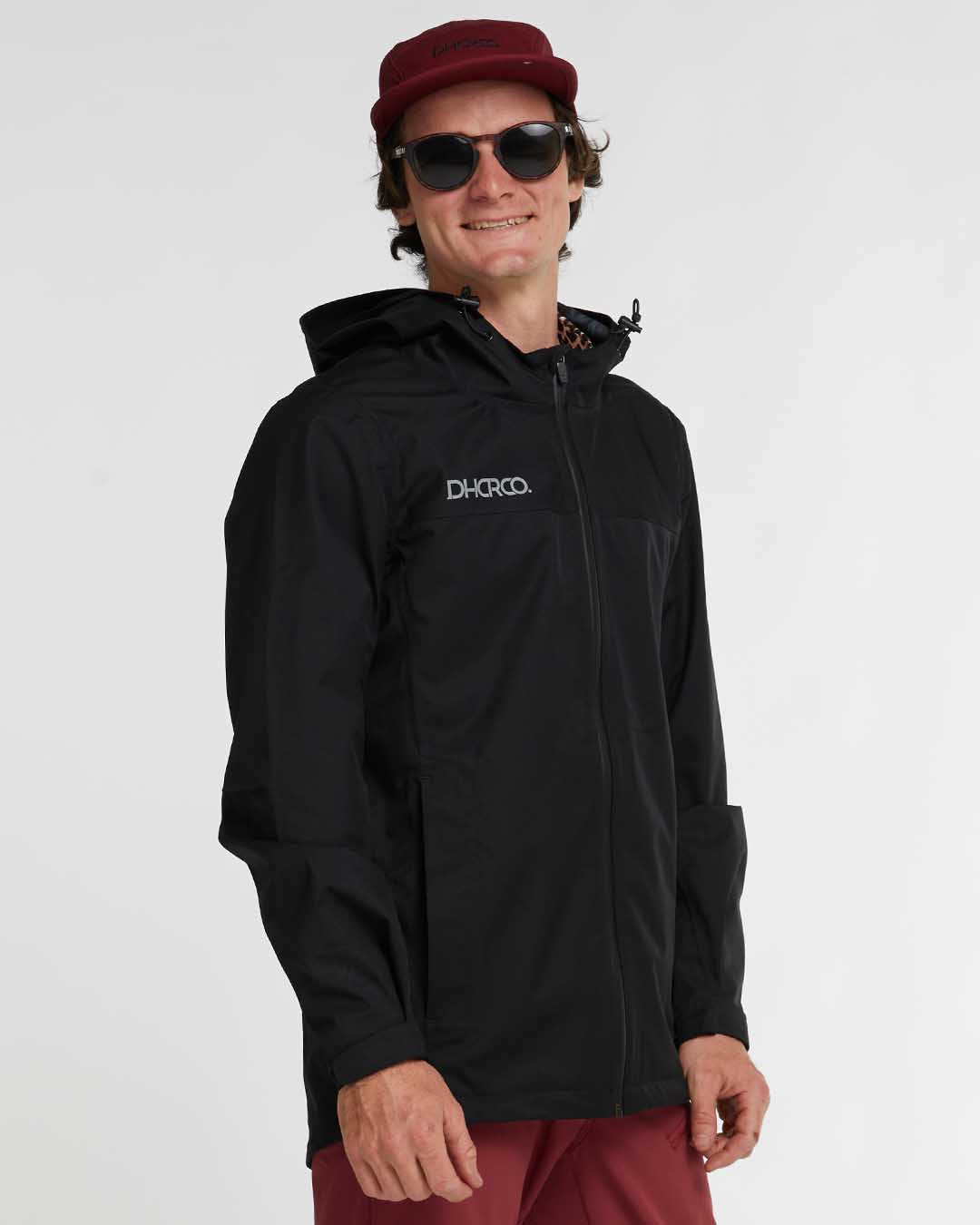 DHaRCO Mens Rain Jacket - Stealth