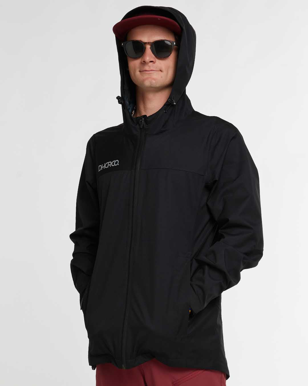 DHaRCO Mens Rain Jacket - Stealth