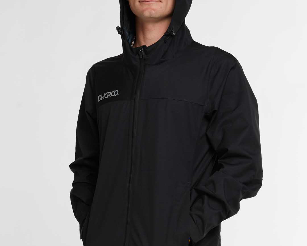 DHaRCO Mens Rain Jacket - Stealth
