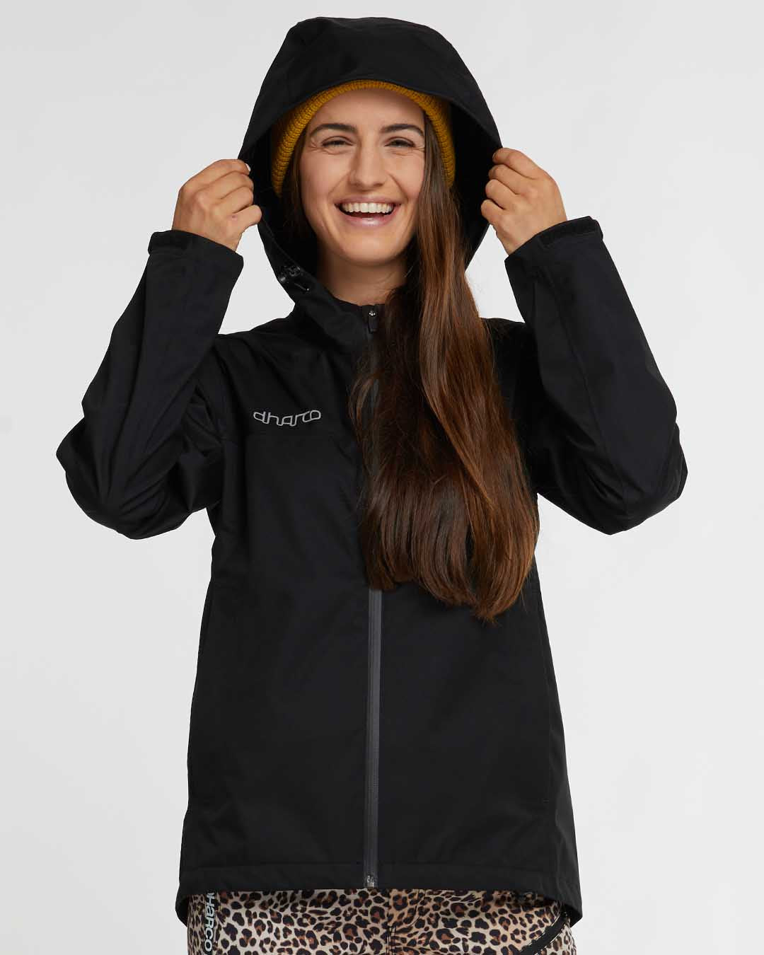 DHaRCO Womens Rain Jacket - Stealth