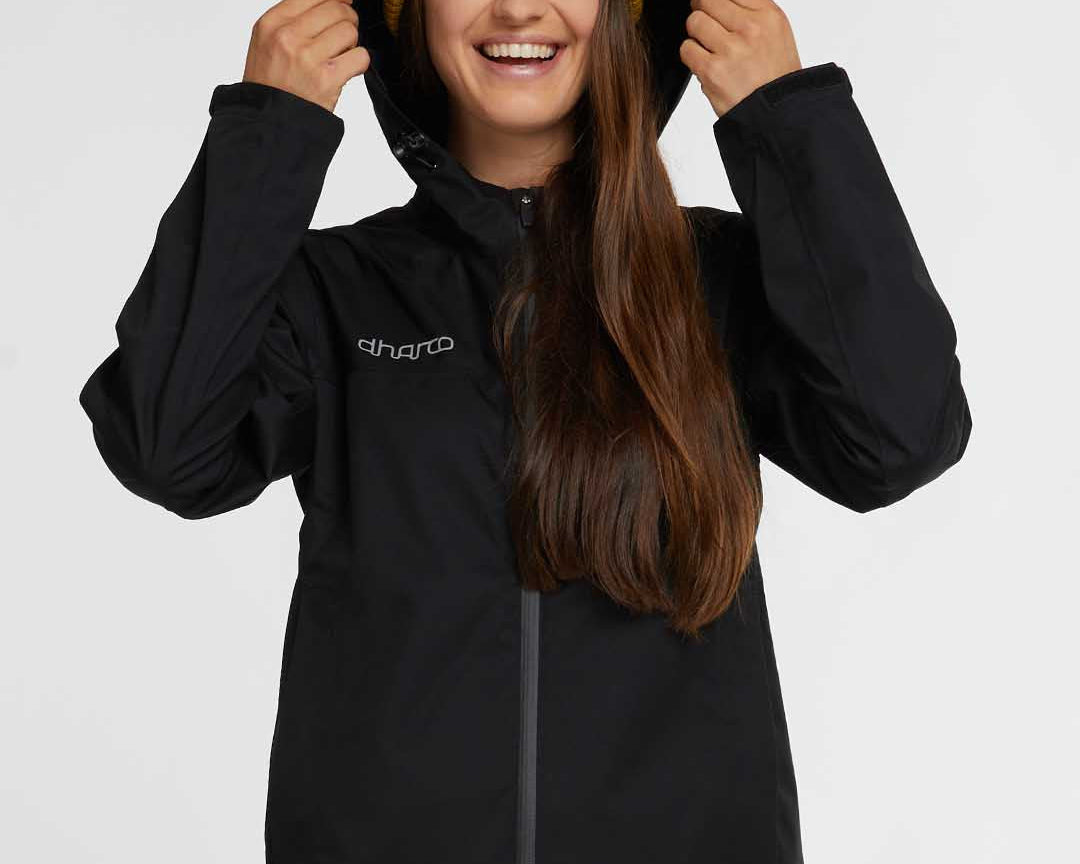 DHaRCO Womens Rain Jacket - Stealth
