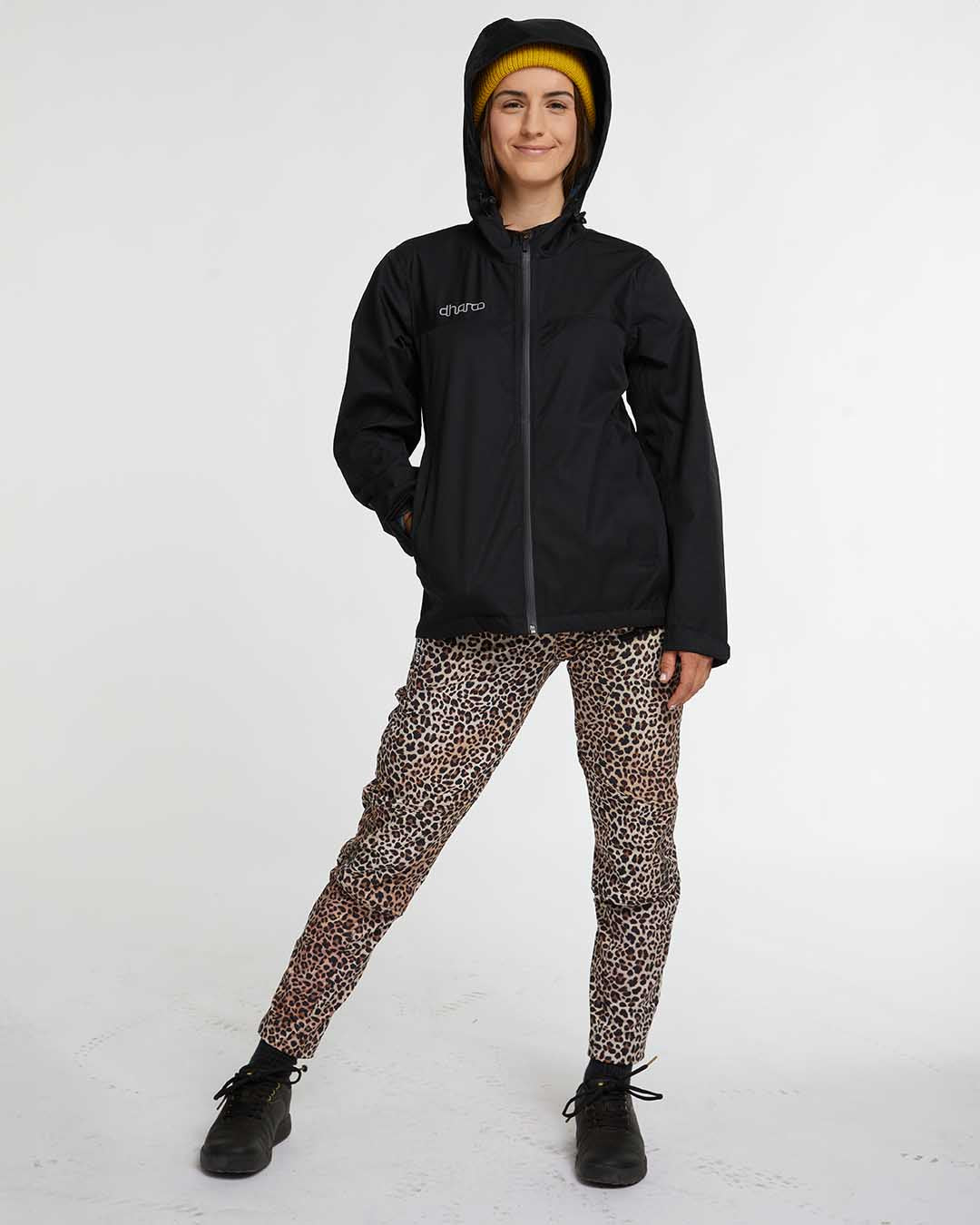 DHaRCO Womens Rain Jacket - Stealth