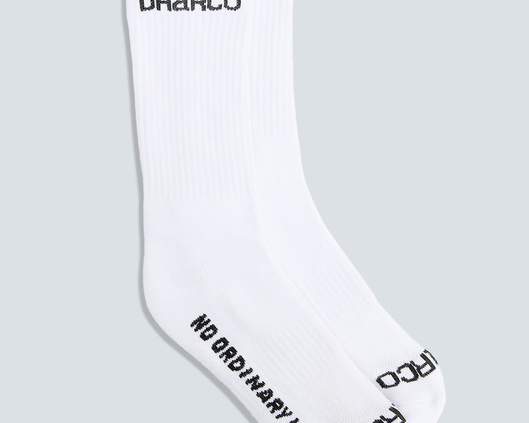 DHaRCO Crew Socks - White
