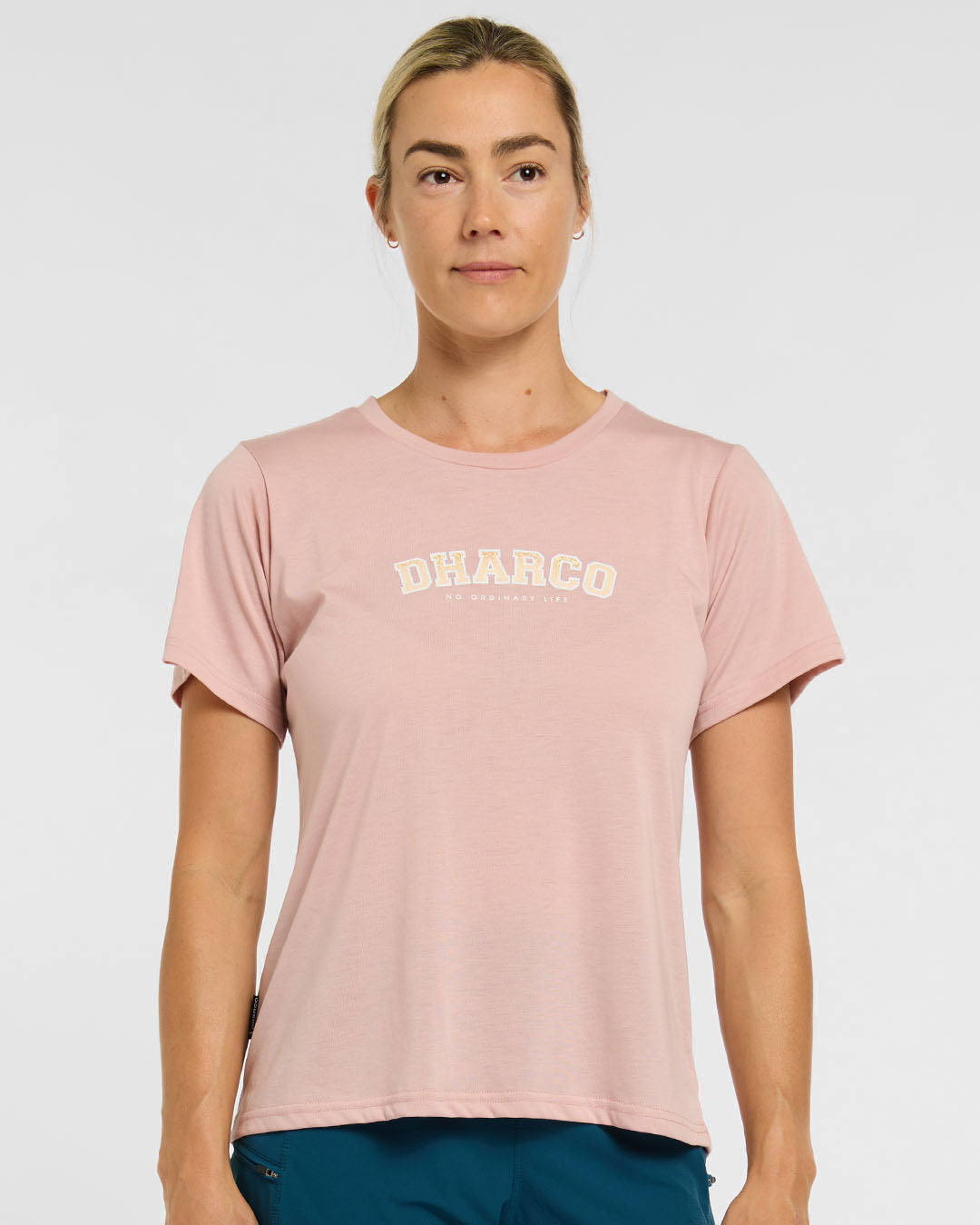 DHaRCO Womens Tech Tee - Dusty Rose