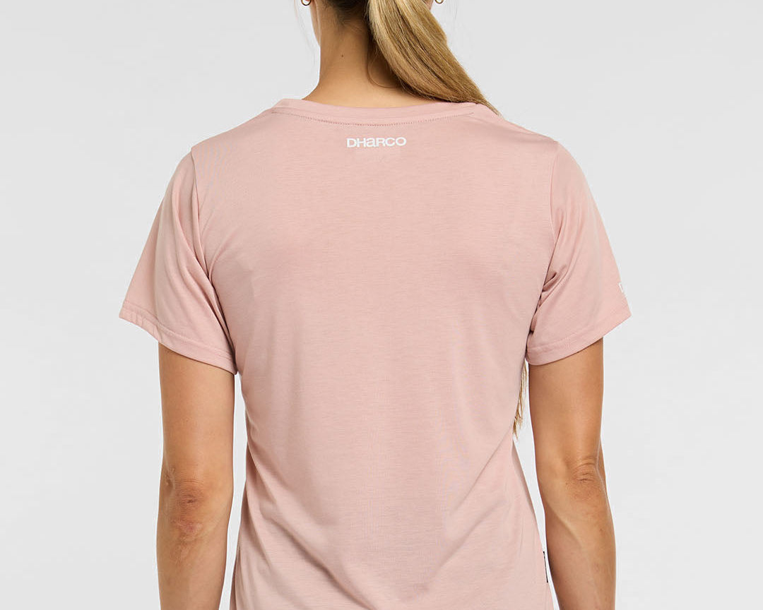 DHaRCO Womens Tech Tee - Dusty Rose