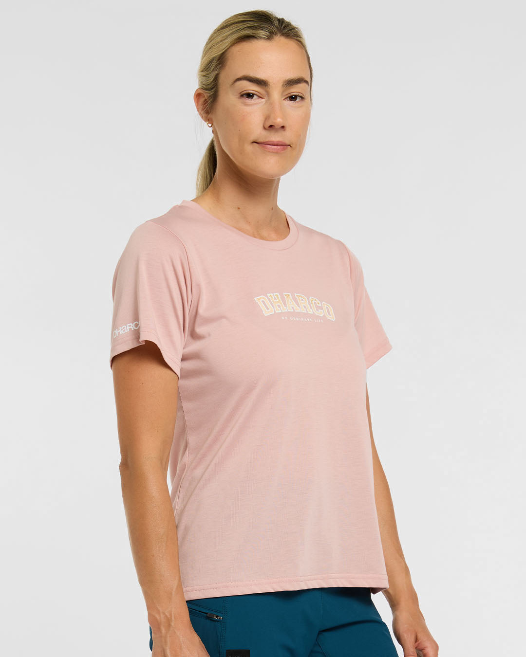 DHaRCO Womens Tech Tee - Dusty Rose