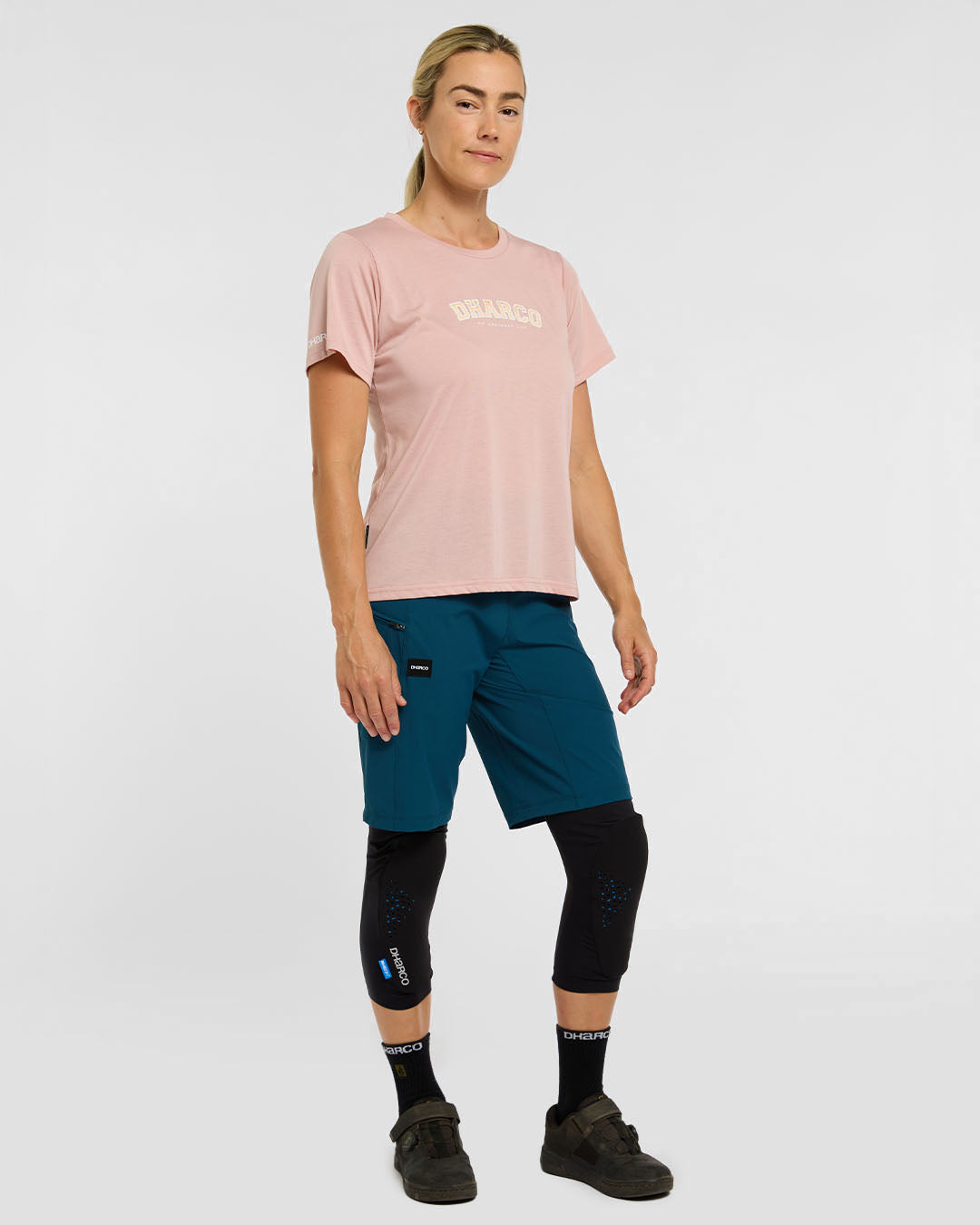 DHaRCO Womens Tech Tee - Dusty Rose