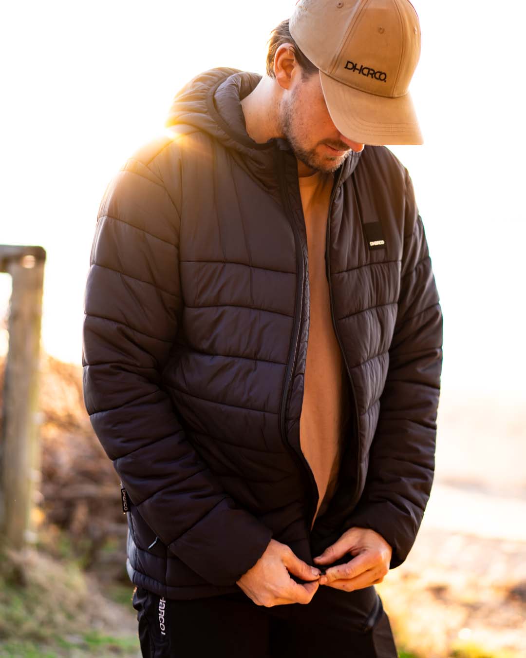 DHaRCO Mens Roam Puffer Jacket - Black