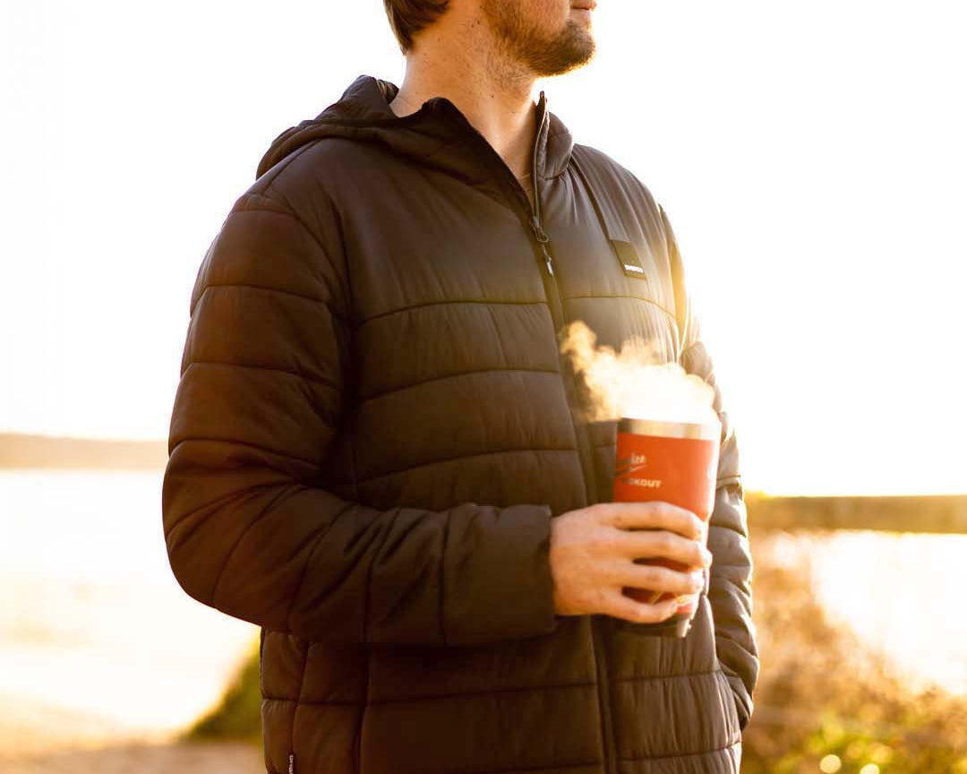DHaRCO Mens Roam Puffer Jacket - Black