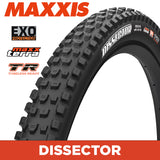 Maxxis Dissector Tyre - 29X2.40 - MaxxTerra / EXO / TR - Foldable 60 TPI E50 at Spoke N Trail