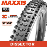 Maxxis Dissector Tyre - 29X2.40 - 3C MaxxTerra / EXO / TR - Foldable 60 TPI E25 at Spoke N Trail