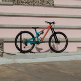 Ex-demo 2023 Rocky Mountain Instinct A50 trail mountain bike, Large, Blue and Orange - Spoke N Trail Noosa (1 of 3)