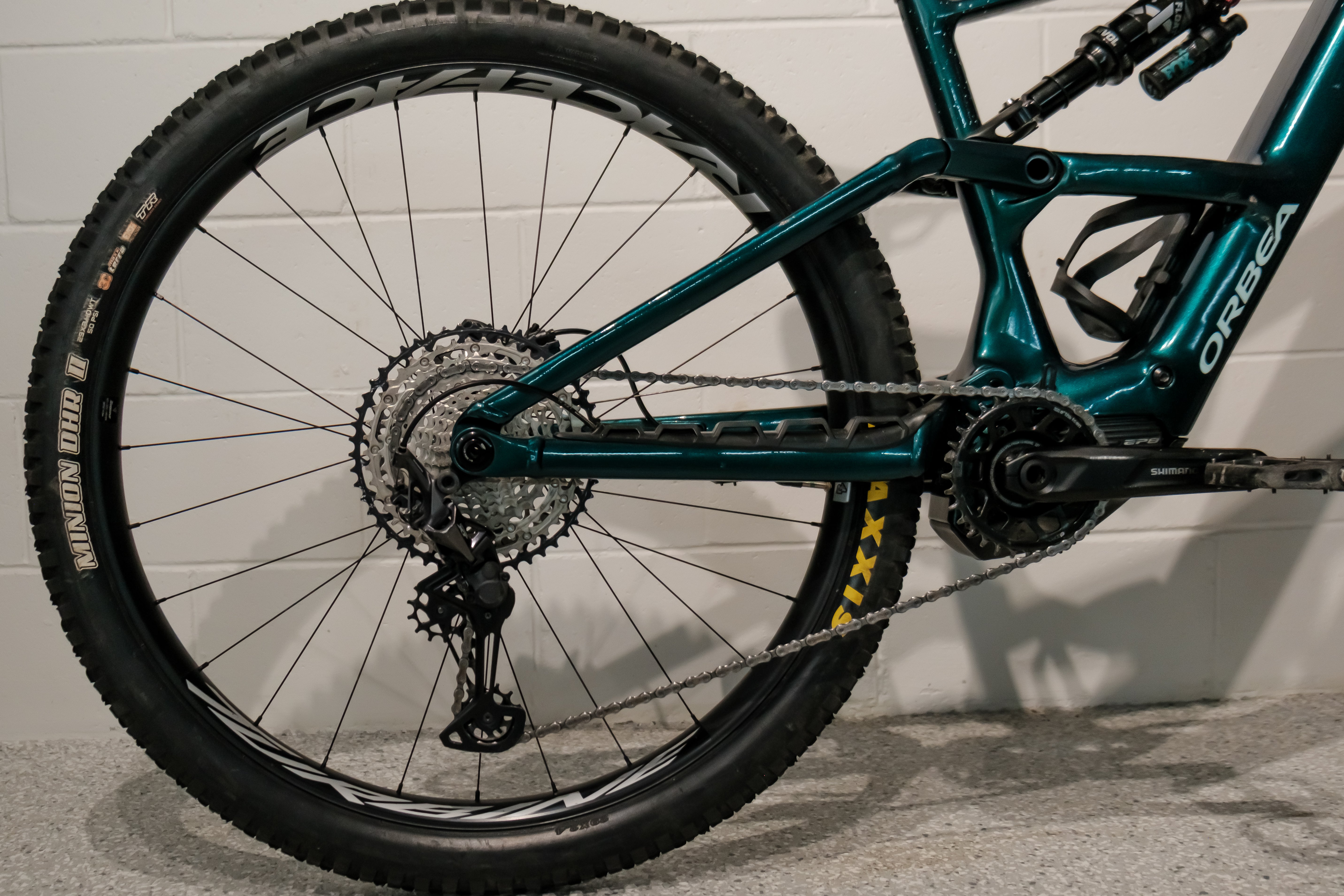 Ex-demo 2025 Orbea Rise LT H10 630W e-mountain bike, size Medium, Escape Green - Spoke N Trail Noosa (3 of 3)