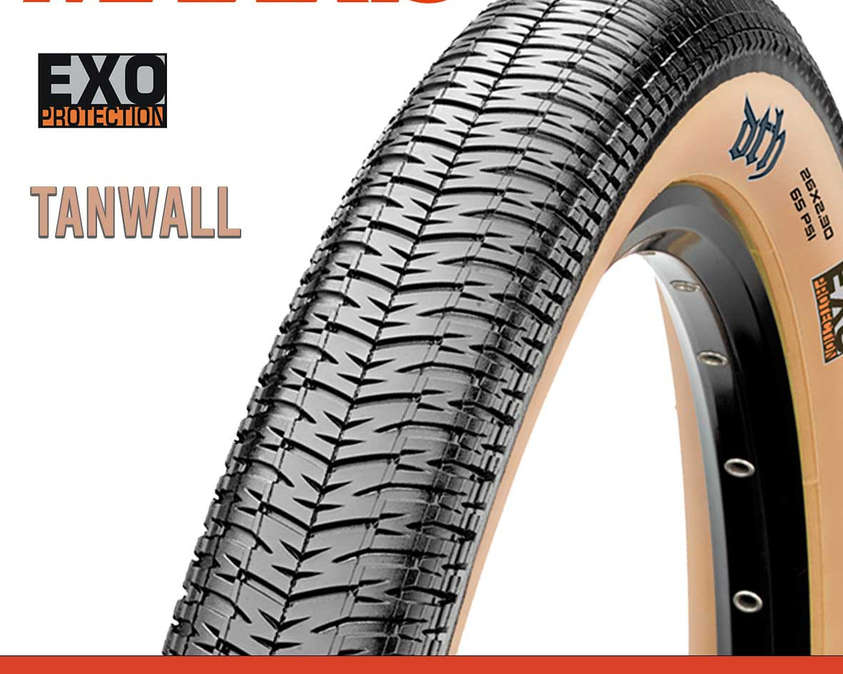 Maxxis DTH Tyre - 26X2.30 - EXO / Tanwall - Foldable 60 TPI at Spoke N Trail