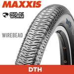 Maxxis DTH Tyre - 20X1-1/8 - Silkworm - Wire 120 TPI at Spoke N Trail