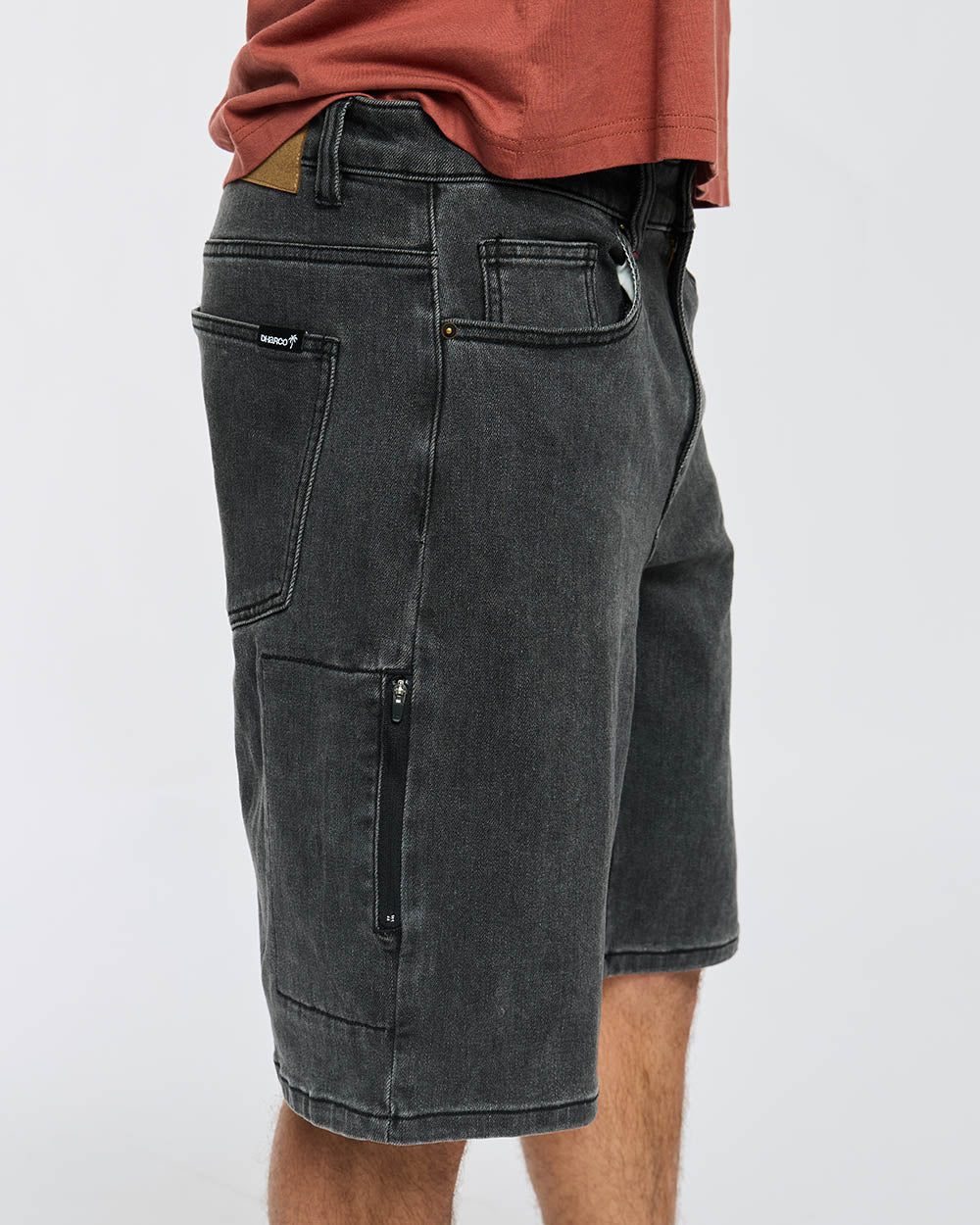 DHaRCO Unisex Jorts - Iron Dust