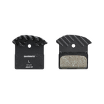 Shimano J05A-RF resin disc brake pads with fin