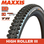 Maxxis High Roller Tyre - 29X2.40 - 3C MaxxGrip / DD / TR - Foldable 120X2 TPI E25 at Spoke N Trail