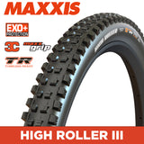 Maxxis High Roller Tyre - 29X2.40 - 3C MaxxGrip / EXO+ / TR - Foldable 60 TPI E25 at Spoke N Trail