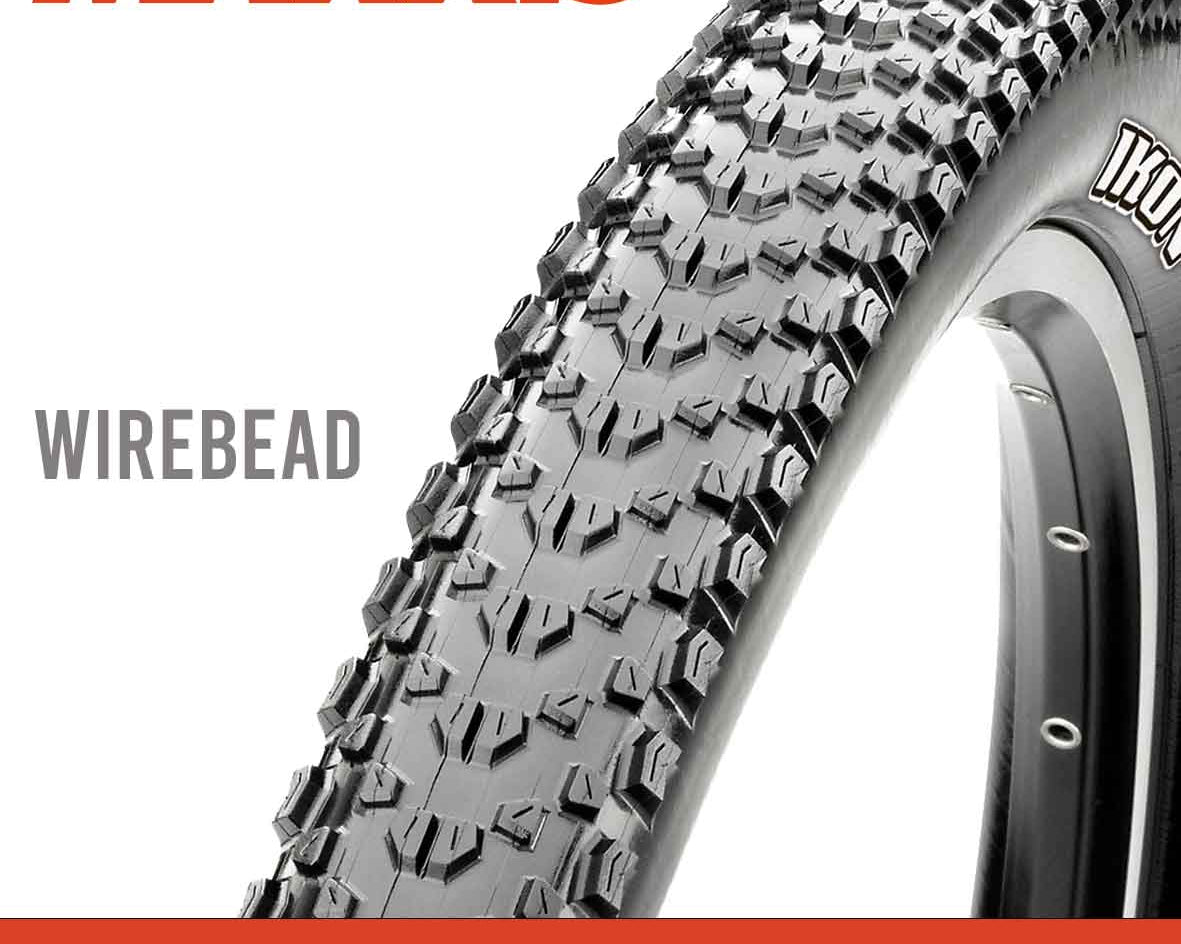 Maxxis Ikon Tyre - 26X2.20 - Wire 60 TPI E25 at Spoke N Trail