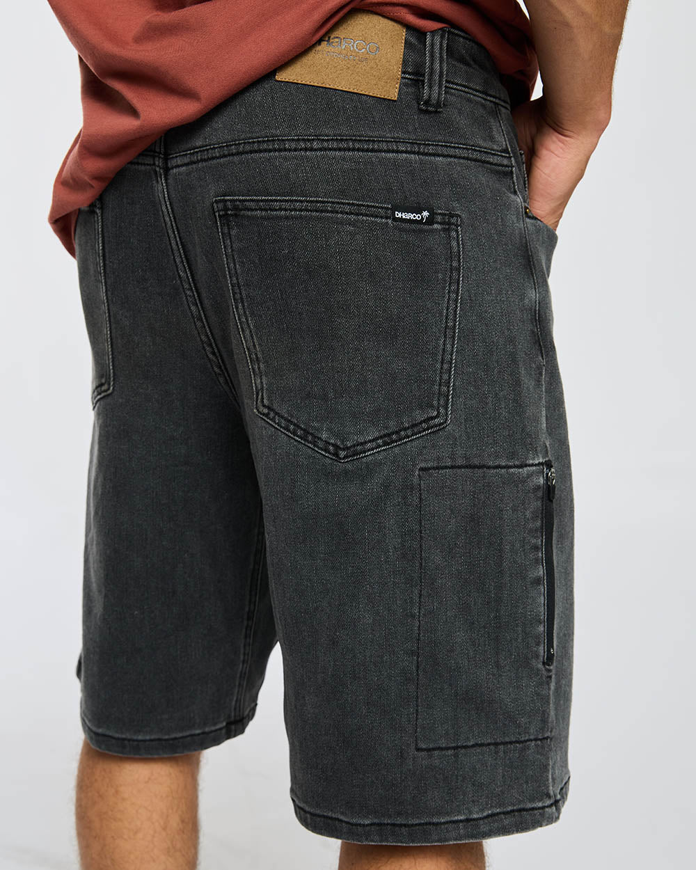 DHaRCO Youth Jorts - Iron Dust