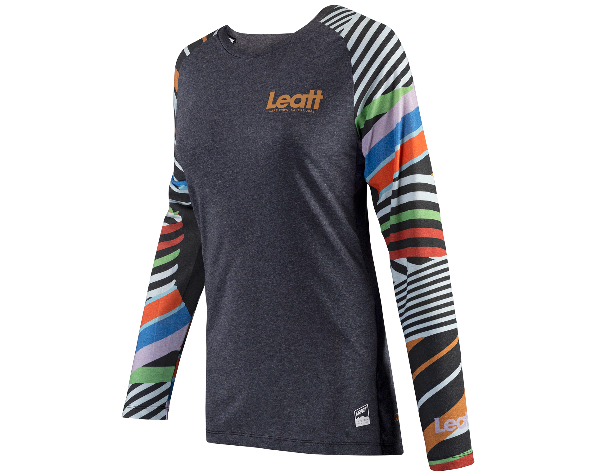 Leatt Jersey MTB AllMtn 3.0 Women Stripes front