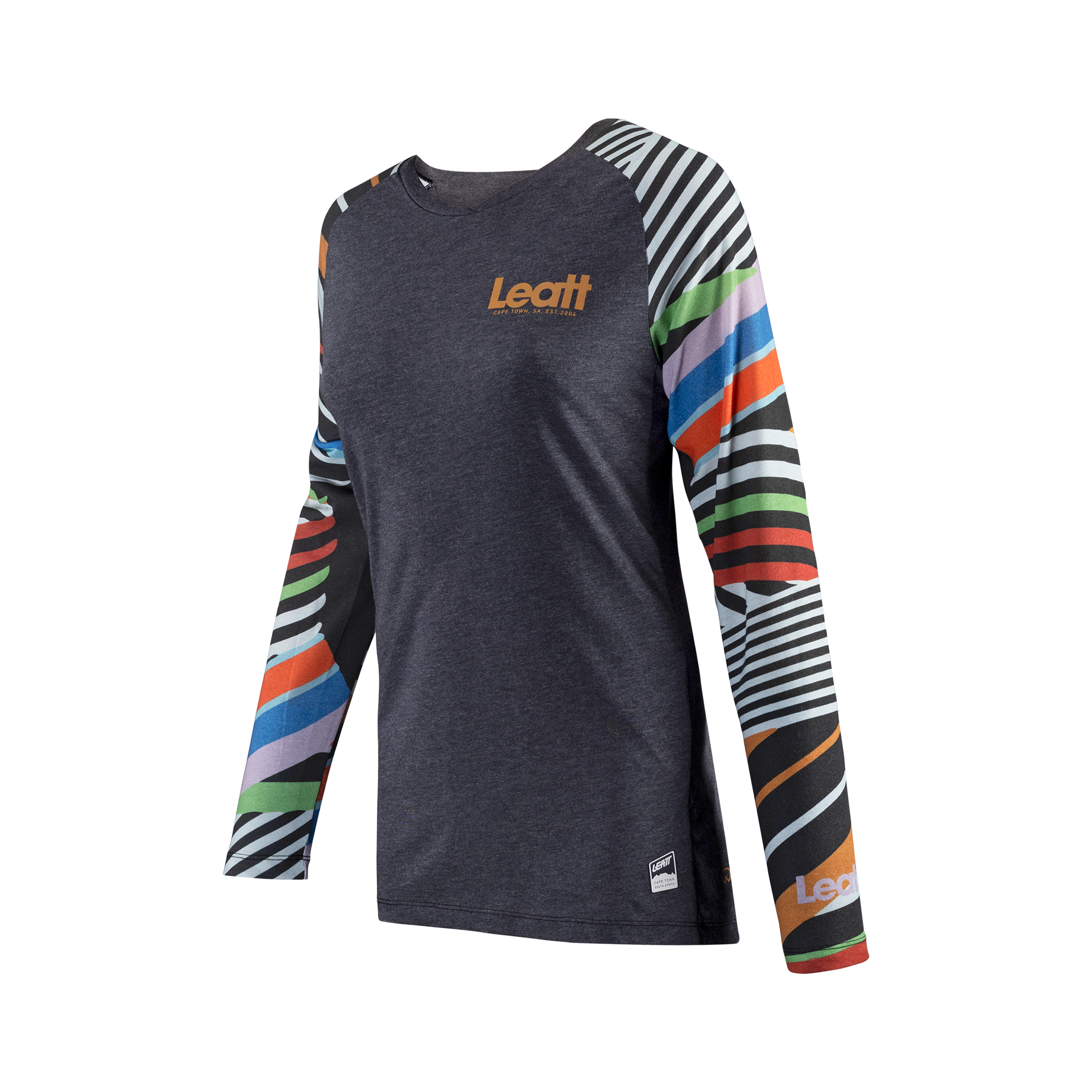 Leatt Jersey MTB AllMtn 3.0 Women Stripes front