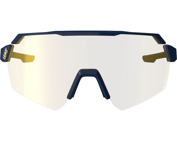 Leatt Sunglasses RideViz Lite Blue Iriz Crystal Platinum 10 VLT Small