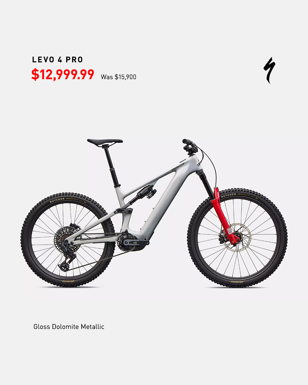 Turbo Levo 4 Pro Dolomite - Levo October Sale