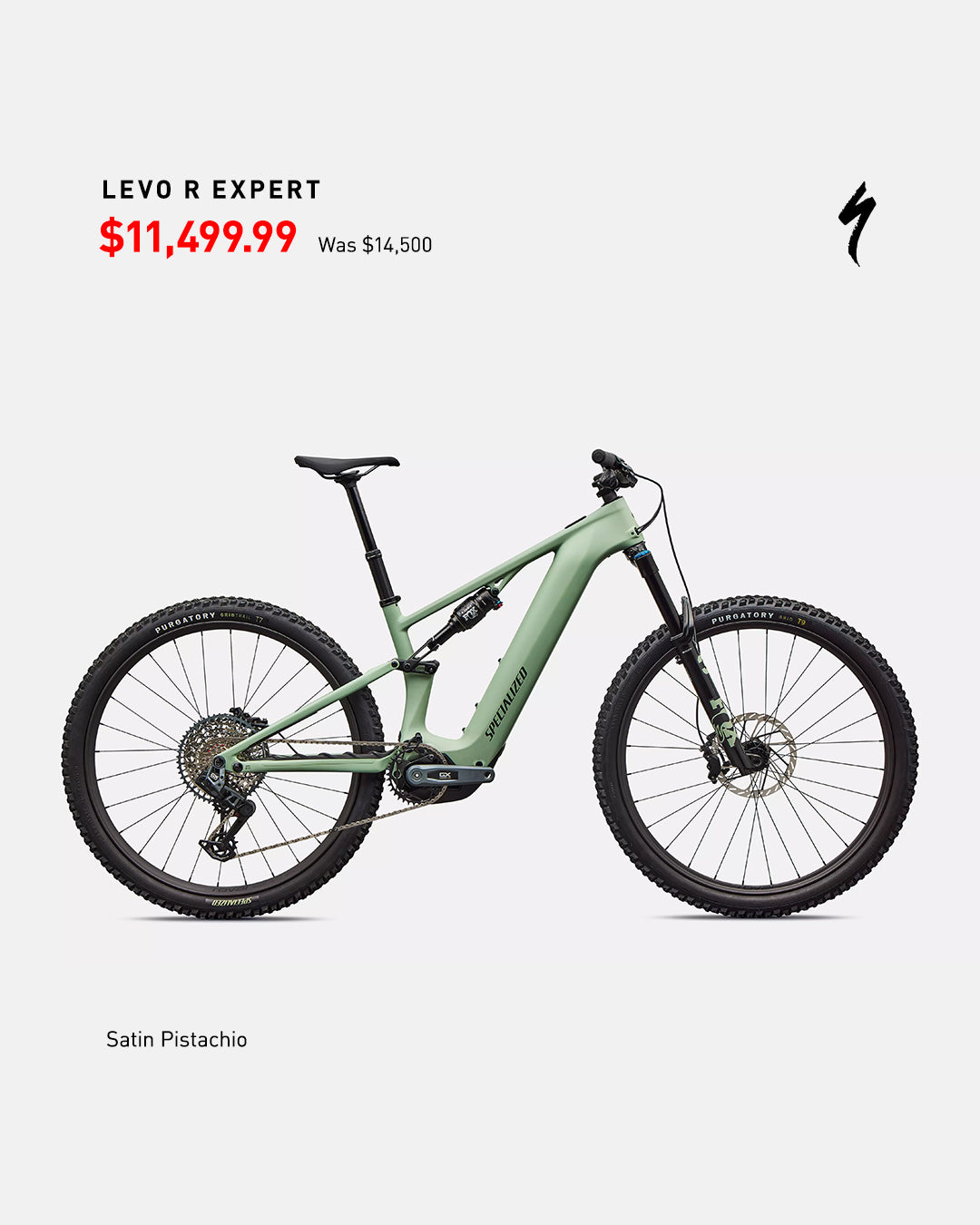 Turbo Levo R Expert Pistachio - Levo October Sale