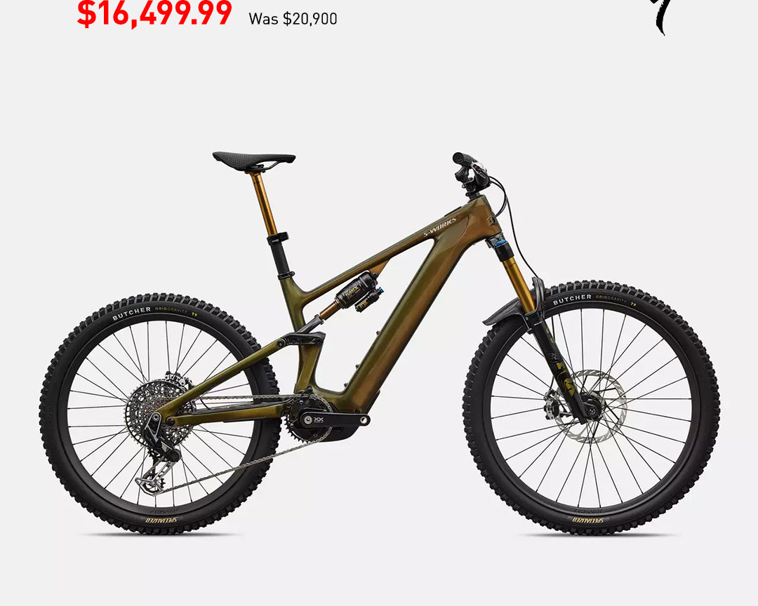 S-Works Turbo Levo 4 Green - Levo October Sale