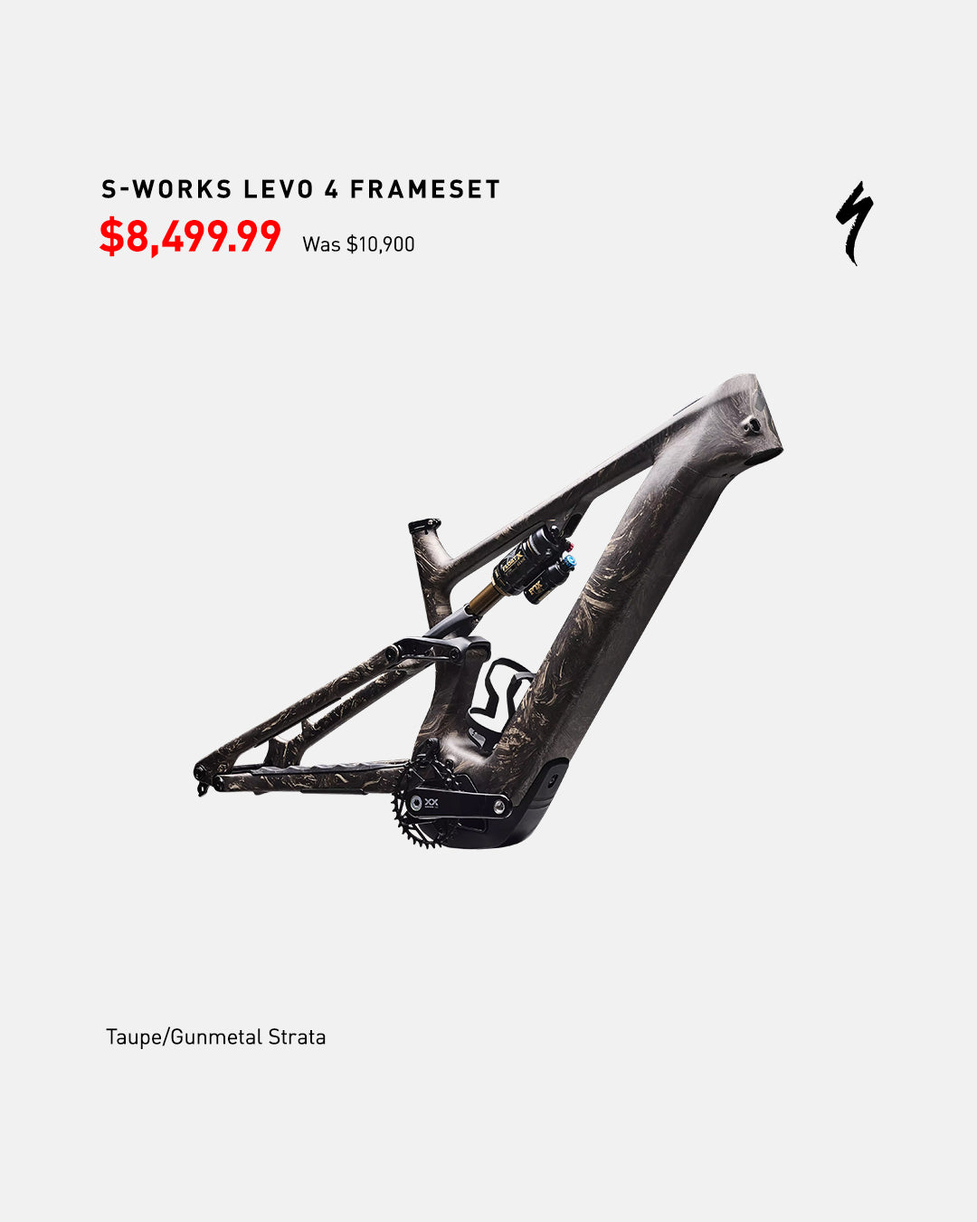 S-Works Turbo Levo 4 Frameset - Levo October Sale