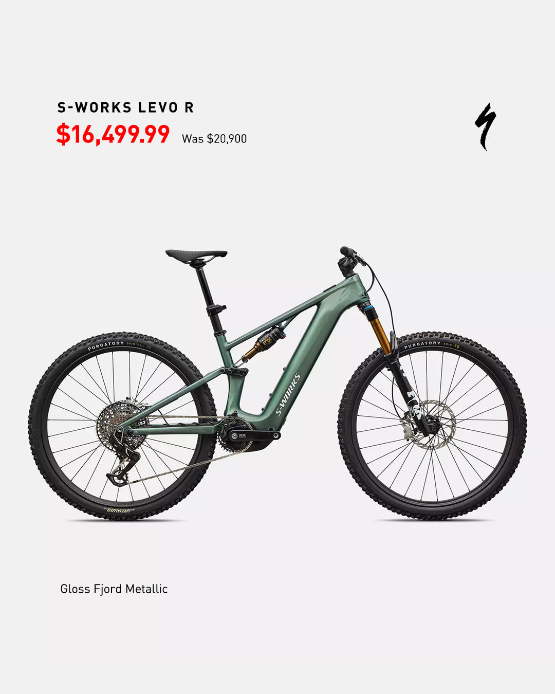S-Works Turbo Levo R Fjord - Levo October Sale