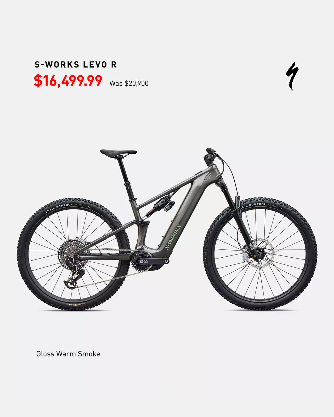 S-Works Turbo Levo R Smoke - Levo October Sale