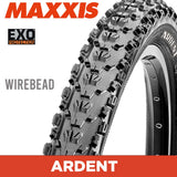 Maxxis Ardent Tyre - 27.5X2.40 - EXO - Wire 60 TPI E25 at Spoke N Trail