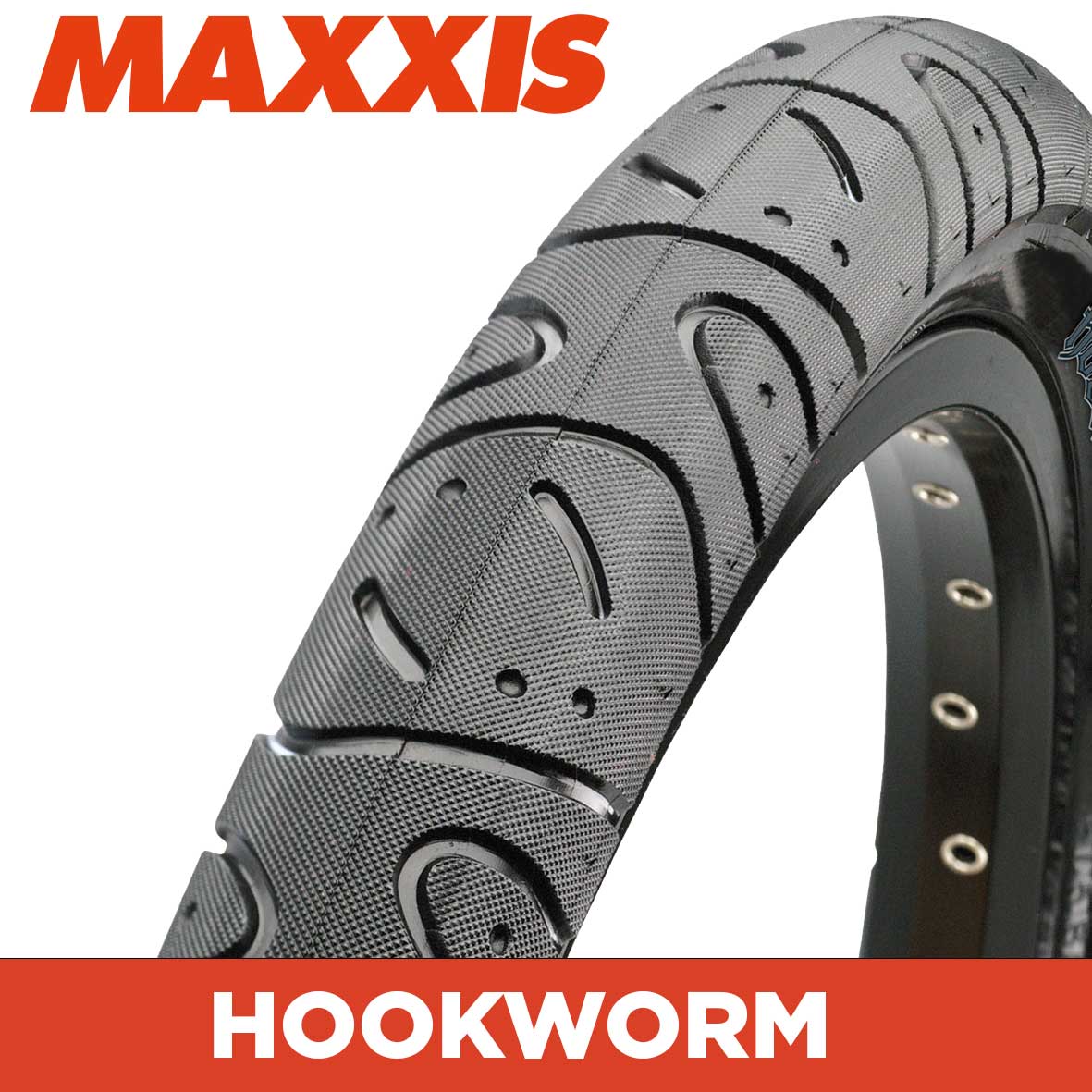 Maxxis Hookworm Tyre - 26X2.5 - Wire 60 TPI at Spoke N Trail
