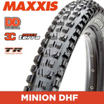 Maxxis Minion DHF Tyre - 29X2.50 - 3C MaxxTerra / DD / TR - Foldable 120X2 TPI E25 at Spoke N Trail