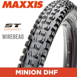 Maxxis Minion DHF Tyre - 26X2.35 - ST - Wire 60 TPI E25 at Spoke N Trail