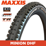 Maxxis Minion DHF Tyre - 24X2.40 - MaxxTerra / EXO / TR - Foldable 120 TPI E25 at Spoke N Trail