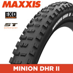 Maxxis Minion DHR II Tyre - 26X2.40 - EXO / ST - Foldable 60 TPI E25 at Spoke N Trail